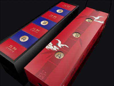 在山東做茶葉禮盒定制，淺談高級黑的應(yīng)用一